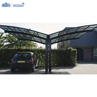 

Wholesale customized car parking shed car garage aluminium carport for sale