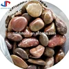 High polished red pebble stone, red river stone