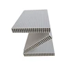 Reuse 60 times pp hollow plastic wall formwork panel