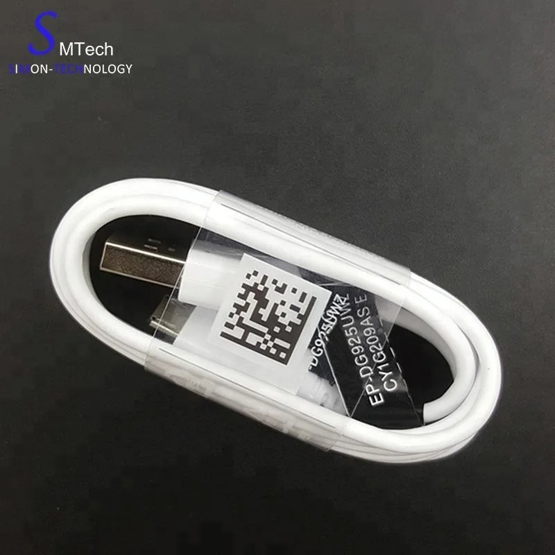 

For samsung galaxy s6 original usb data charging cable, White