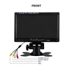 Professional Car Headrest Monitor 7" TFT LCD VGA / HDMI / AV Port Compatible Input with Screen PC / DVD Player
