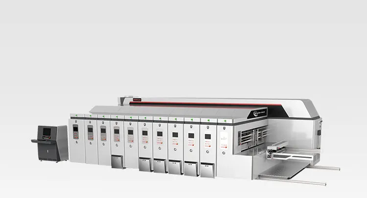 Flexo Printing Machine/Automatic 5 Colors Printer & Die Cutter