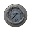 2.5 inch-63mm full stainless steel back thread type pressure manometer with bracket