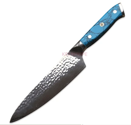

HEROISM - High Quality Damascus Steel 8 inch Chef Knife With 60HRC
