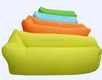 

Hot New Summer Lightweight Inflatable air bag sofa 210T Ripstop Nylon camping Laybag For Summer lazy Air bag