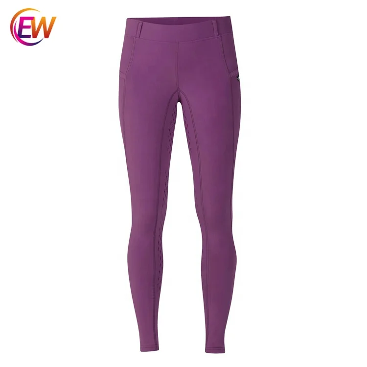 2021 Wholesale Equestrian Clothing Full Seat Silicone Horse Riding