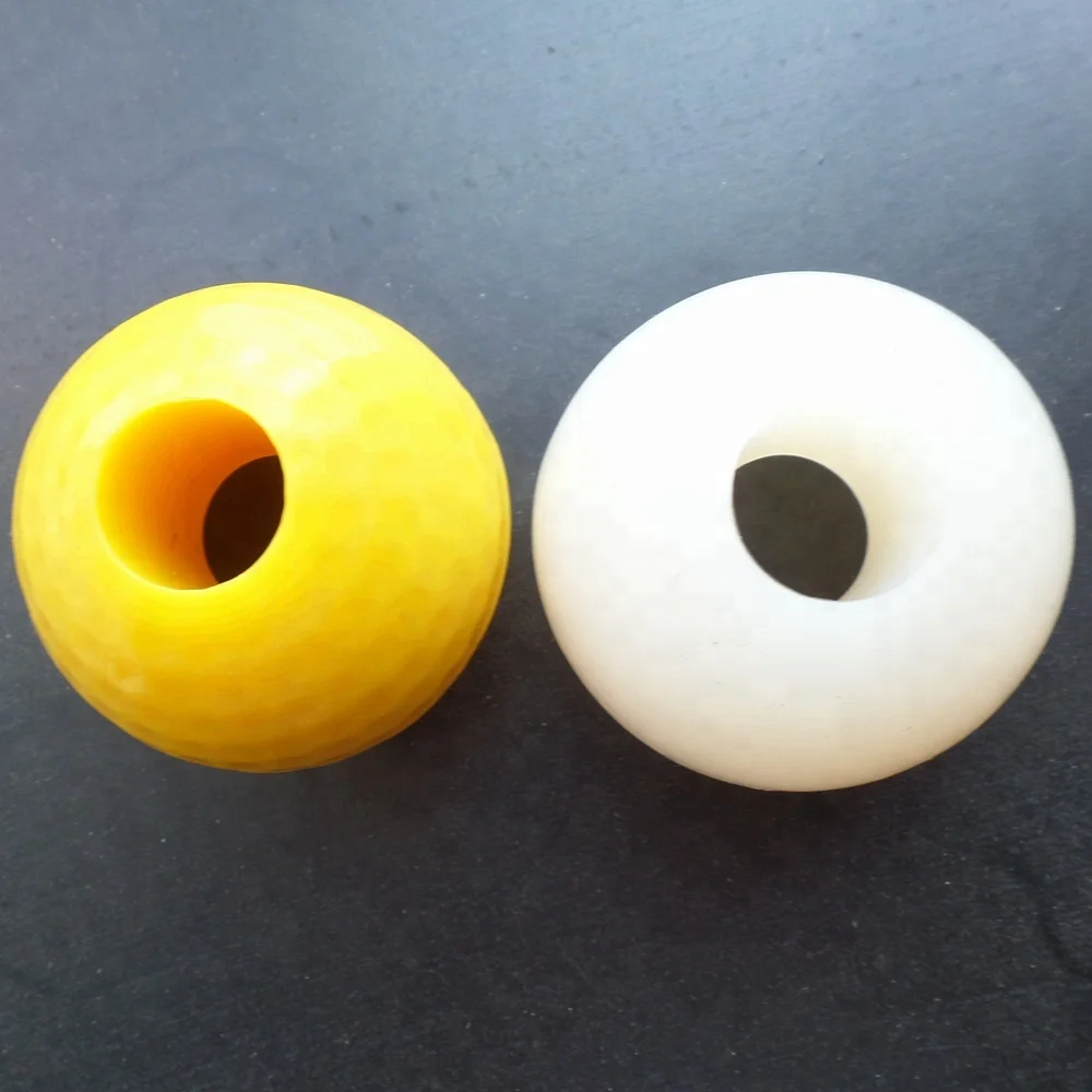 solid rubber ball with hole