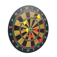 

New arrival Indoor Plastic Magnetic Dartboard For Kids With 6 Brass safety Darts