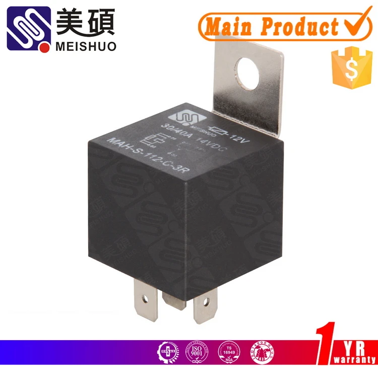 Meishuo 12v 24v 30a 40a With Diode With Resistor Automotive Relay Buy
