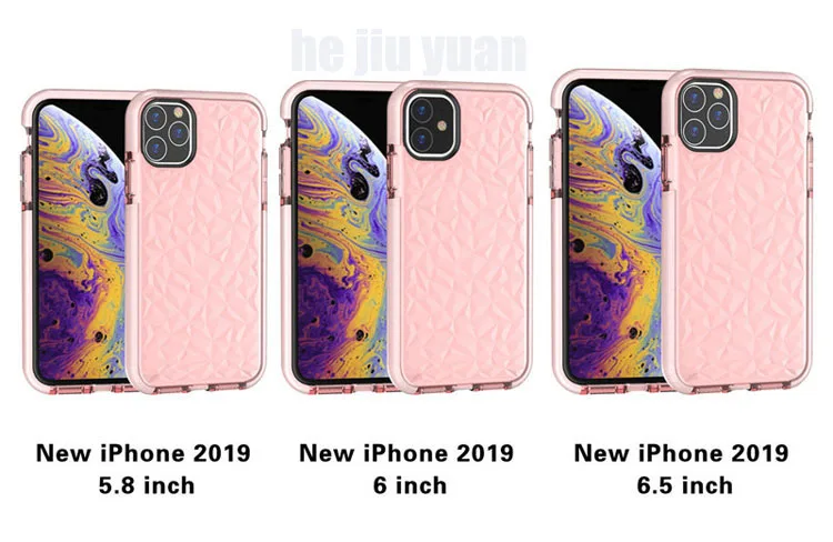 6.5inch for iPhone XI MAX TPU Case Transparent Droproof Soft Case for Apple iPhone 11 MAX 2019