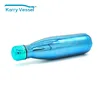 Leak proof cola shaped double wall vacuum stainless steel metal water bottle for drinking