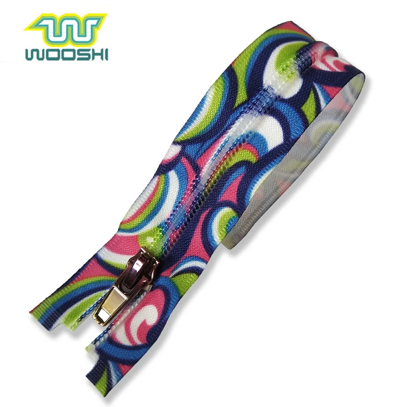 拉链T/T 5 # 价格便宜，高品质卷拉链 #5长链拉链，用于编织袋和织物可持续金属尼龙