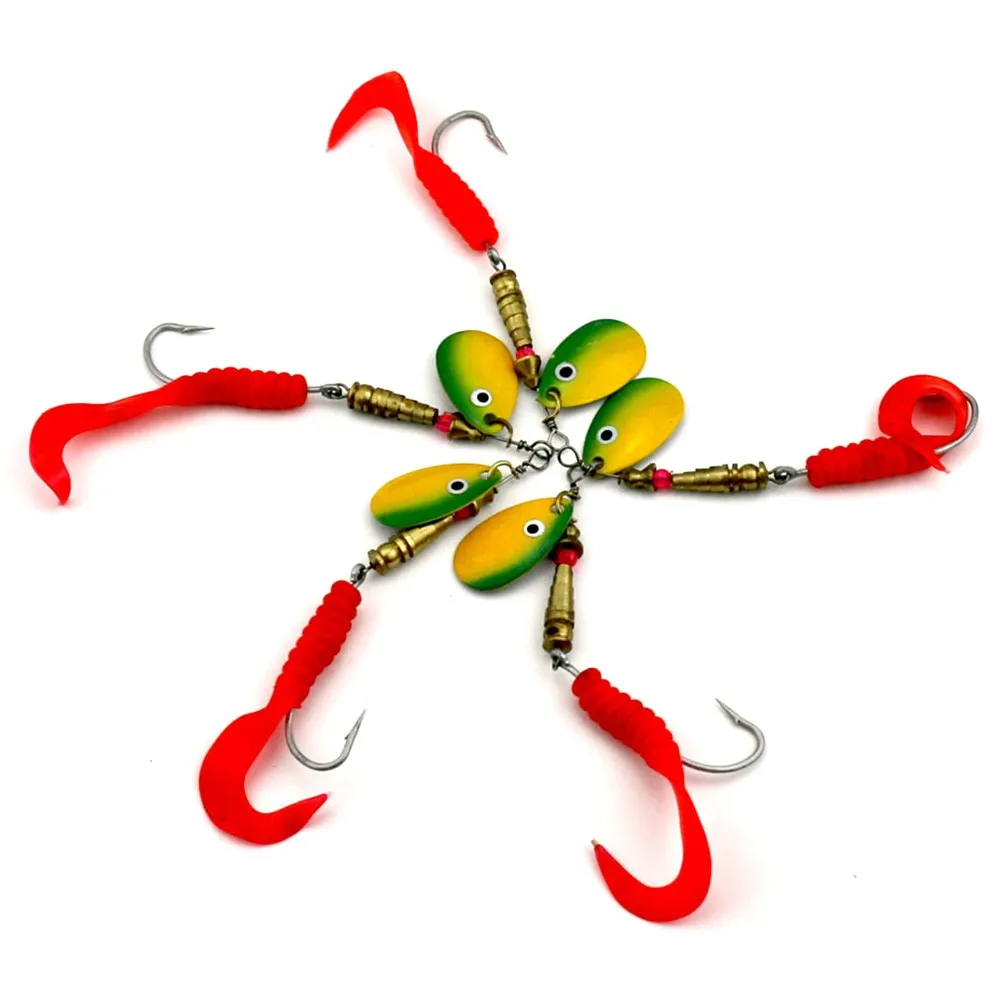 outdoor fishing tackle willow leaf blade soft wor