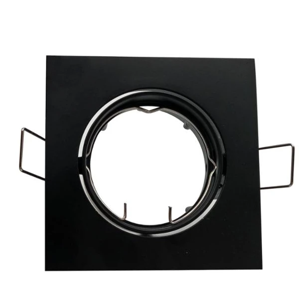 LED fixture downlight square 75mm cutout gu10 base holder