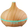 300ml Cool Mist Humidifier Ultrasonic Aroma Essential Oil Diffuser for Office Home Bedroom Living Room Study Yoga Spa Wood Grain