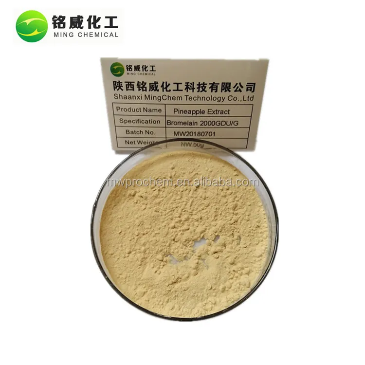 Foods Industry Meat Tenderizer Pure Natural Pineapple Extract Bromelain