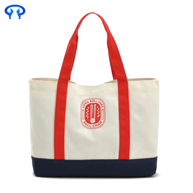 

promotion cotton canvas tote 100% organic cotton canvas tote bag with custom printed bag, Any color from our color card