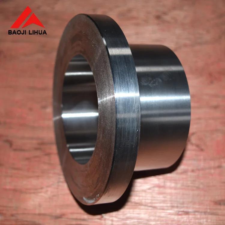 ASTM B363 WPT2 titanium lap joint stub end cap fitting