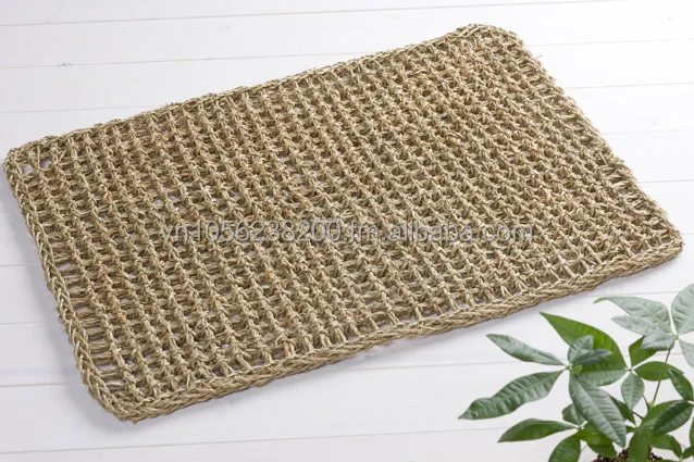 Natural Seagrass Mat Buy Natural Rush Mats Product On Alibaba Com