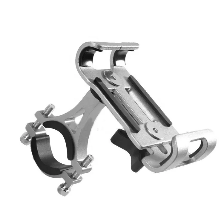 Hot Selling Aluminium Alloy Bike Cell Phone Mount Holder Bicycle Motorcycle Phone Bracket Holder