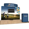 Fashion Design Exhibition Booth Display Stands Pop Up Banner Display Stand