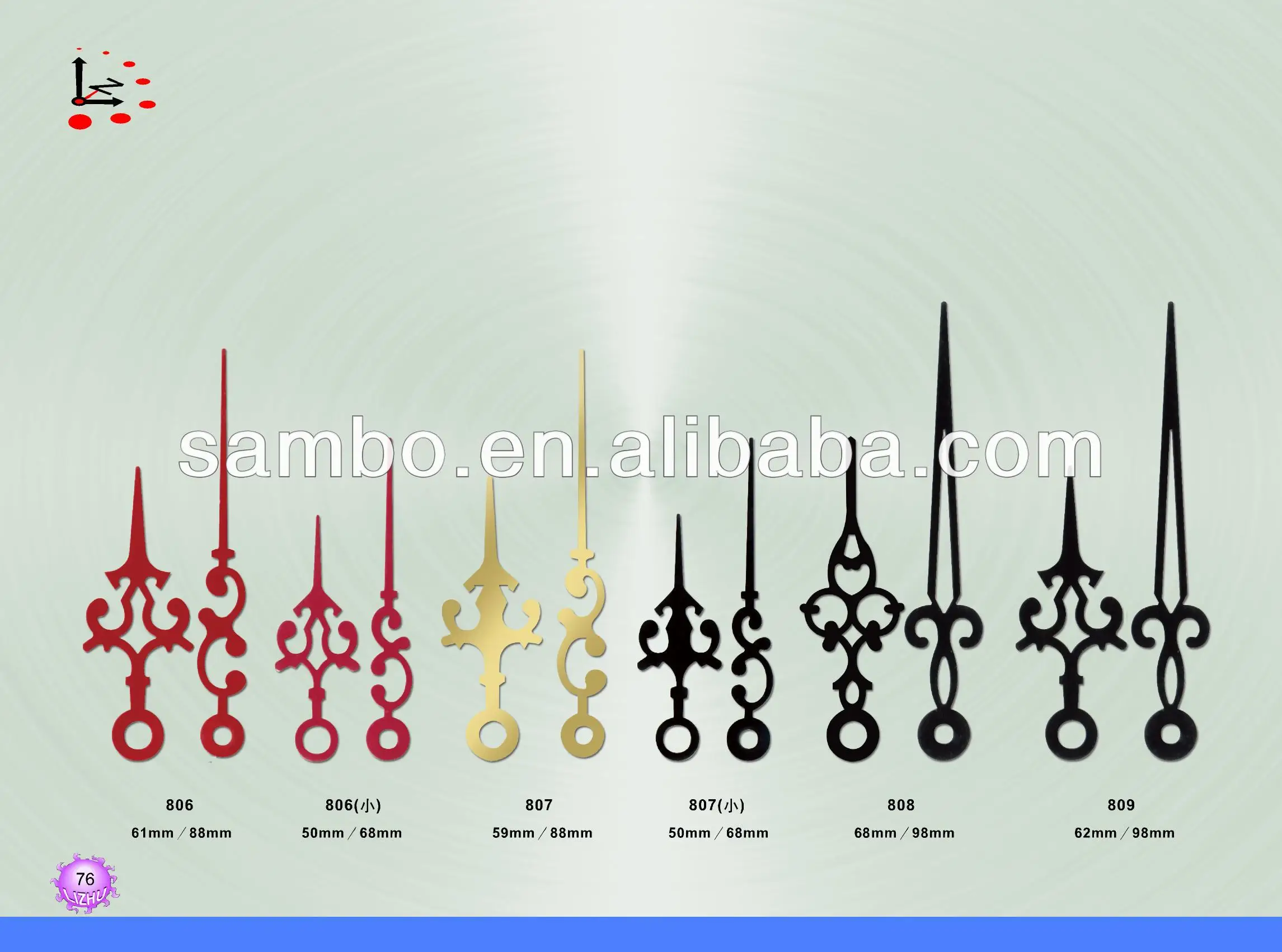 Custom Made Wall Clock Hands Buy Wall Clock Hands,Clock Hands,Custom