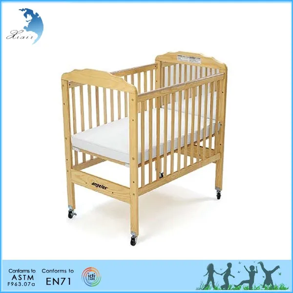 Wholesale Cheap Solid Wood Crib Design Furniture Wooden Folding