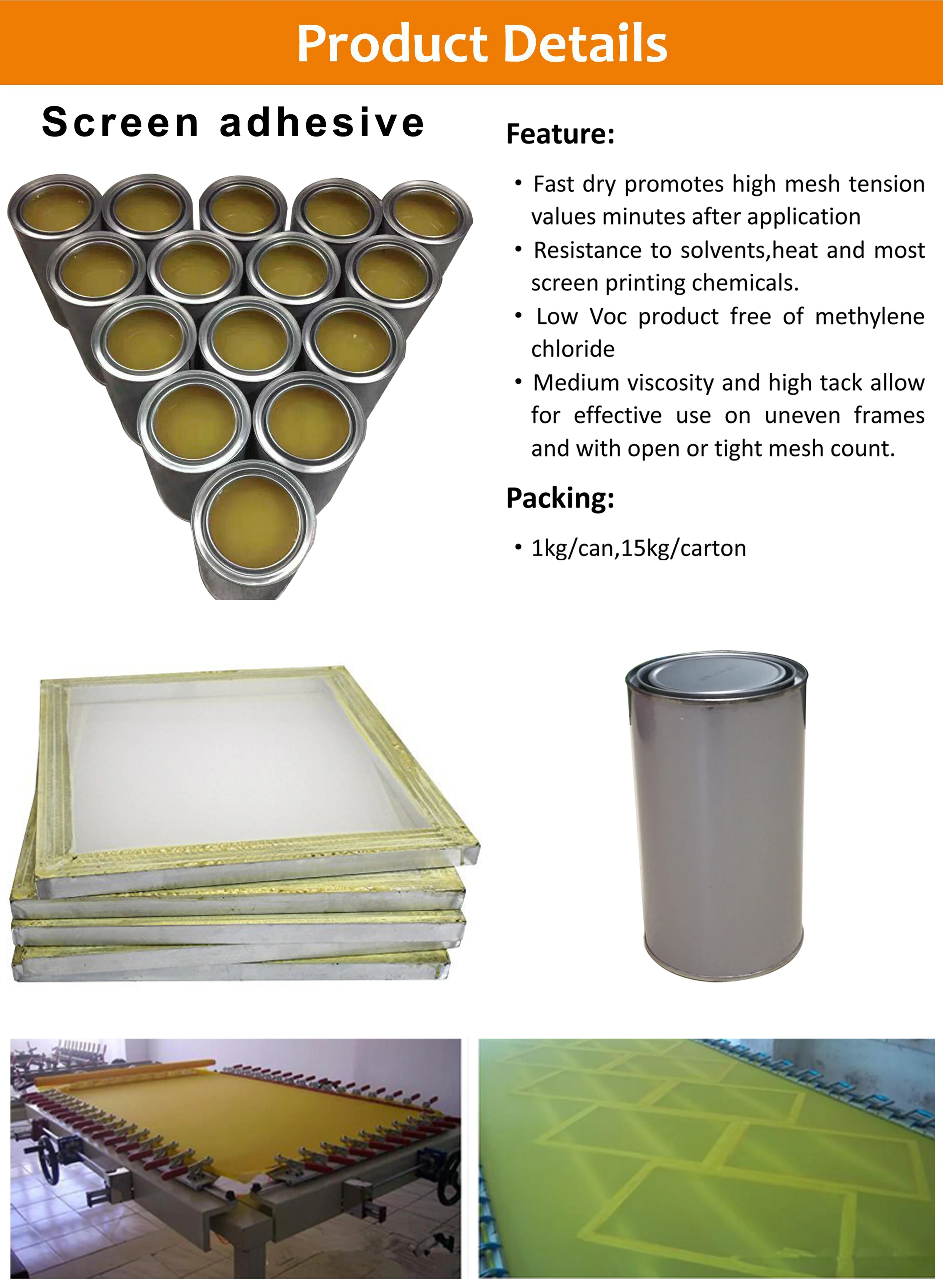 Kiwo Mesh Adhesive For Screen Printing Buy Mesh Adhesive,Kiwo Mesh