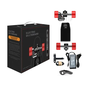 DIY Cheap Custom 1000 Watt Boosted Mountain 10s2p Electric Skateboard Build Dual Belt Drive Motor Mount Kit Parts