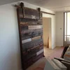 8Ft Heavy Duty Barn Door Hardware Internal Double Sliding Doors