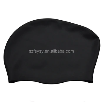 2016 Enough Big Silicone Swim Cap For Long Hair Women Buy