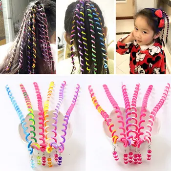 Magic Children Kids Hair Disk Hair Curlers Device Tools Hair Clips