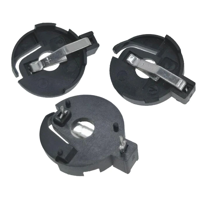 3v Smt Smd Copper Plated Cr2032 Battery Holder In Reel Or Bulk Packing