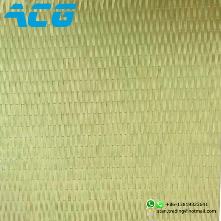 Kevlar Fabric Sheet – 1m X 1m, 1500D, 220g Aramid Plain Weave, Cut Resistant Yellow Cloth For DIY & Safety