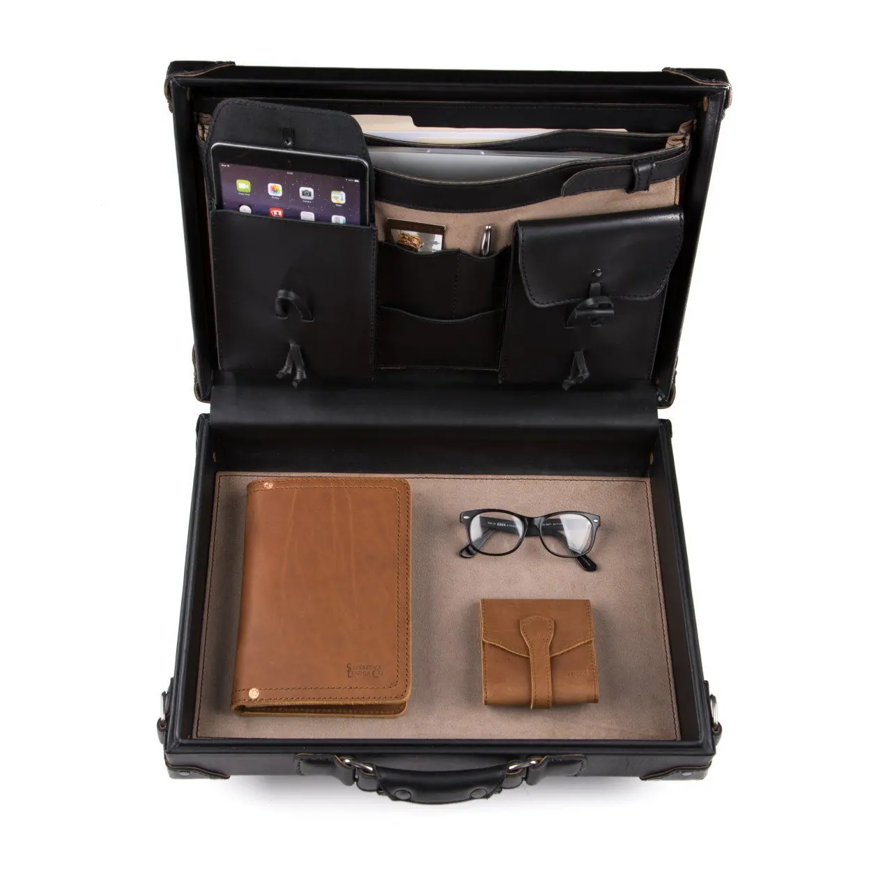 saddleback hardside briefcase