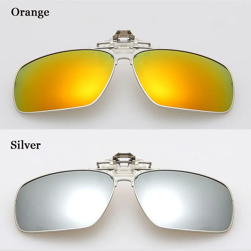 Polarized Fit Over Glasses Sunglasses With Box Clip On Sunglasses Flip ...