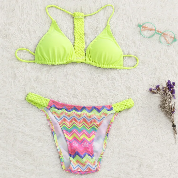 String Girl Swimwear Kid 12 Year Old Swimsuit Child String Teen Bikini