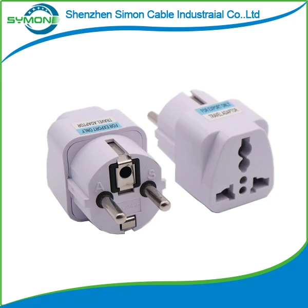 
CE universal travel adapter UK plug converter AU EU US UK adapter 