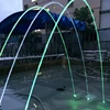 Pedestrian street walkway park stainless steel fountains water spout decorative water fountains