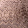 New design zig zag pattern fabric zigzag Jacquard flannel fleece fabric