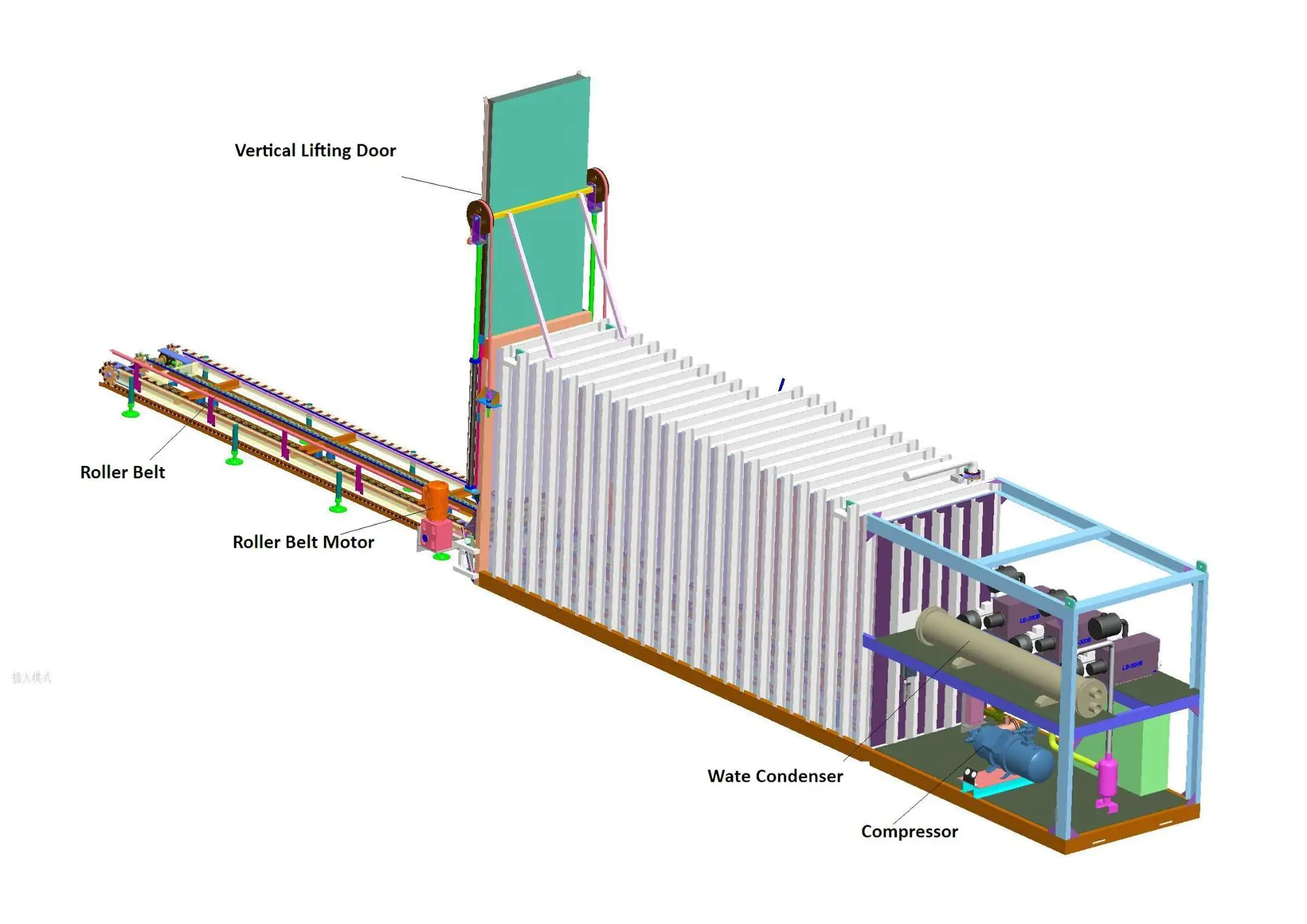 CE approved 1-24 pallets vegetable fruits vacuum cooler machine