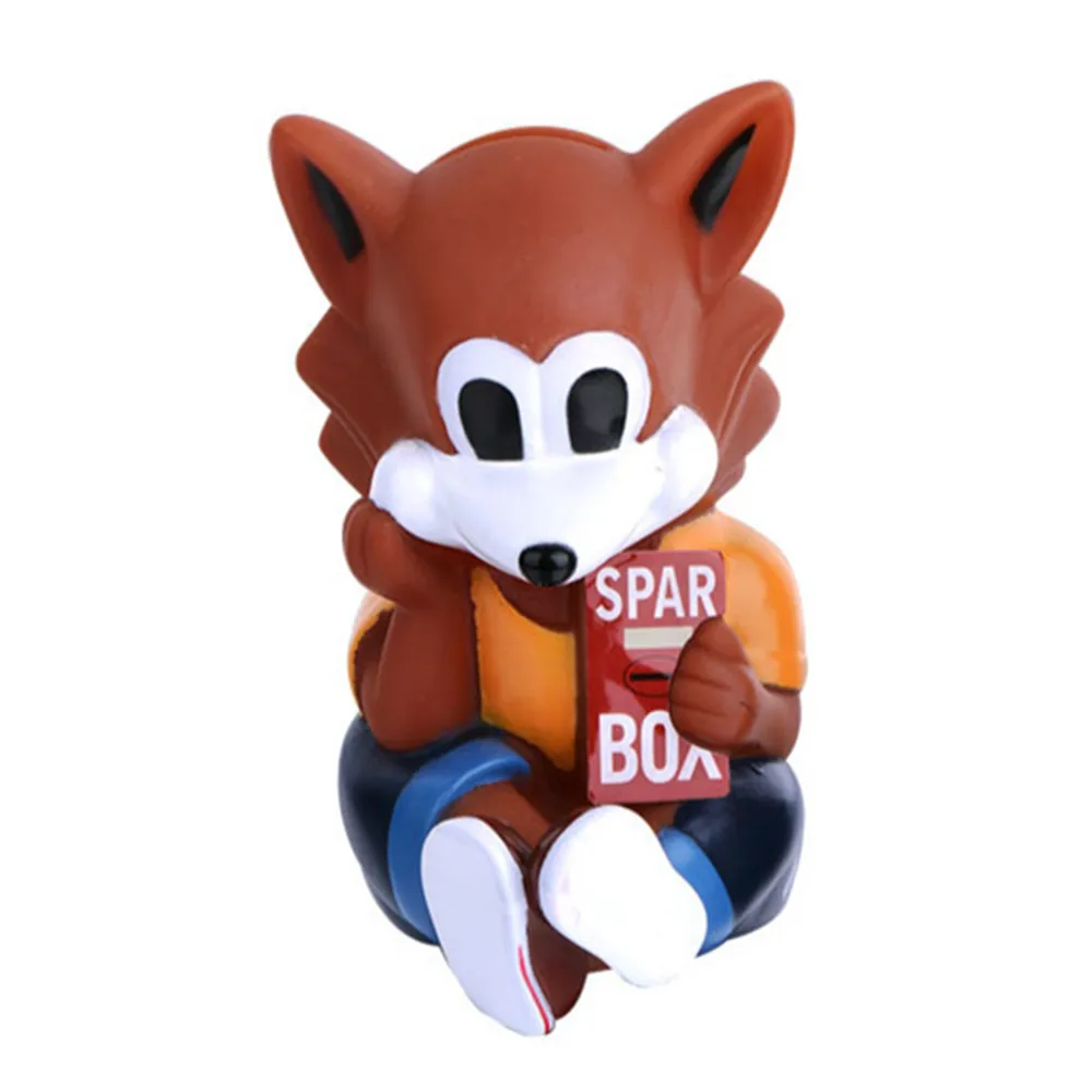 fox piggy bank