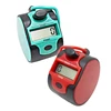 Hand tally click counter with 5 digit number finger ring display
