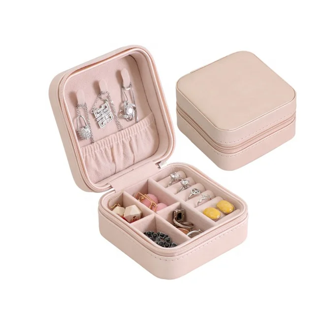 

Fashion PU Leather Waterproof Jewelry Box Case