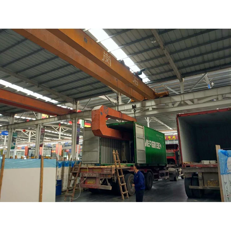 Slab Bundle Handler For Loading Bundle Stone Into Sealed Container