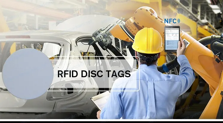 50mm Round Read Write T5577 125khz Rfid Sticker Chip - Buy 125khz Rfid ...