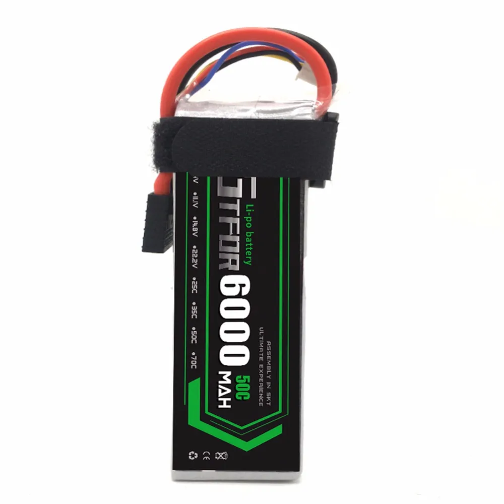 Lipo 6s Battery 22.2v 6000mah 50c Max 100c Align Rc Drone Akku For Airplane Helicopter