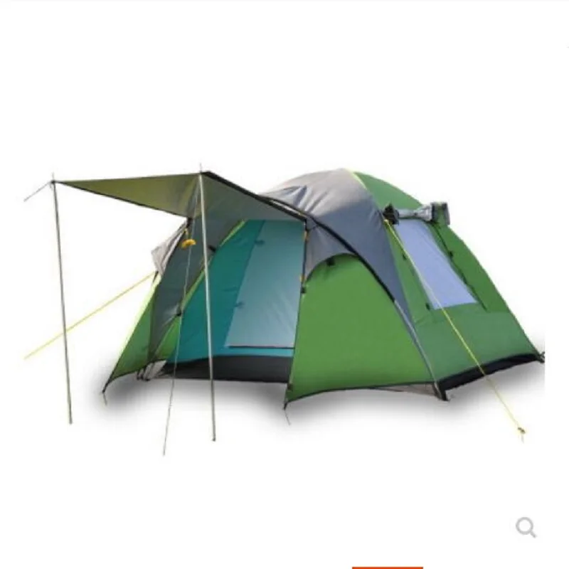 

2-3 persons camping family tent double layers waterproof anti-strong rain UV 50+ for hiking traveling beach fishing BBQ, N/a