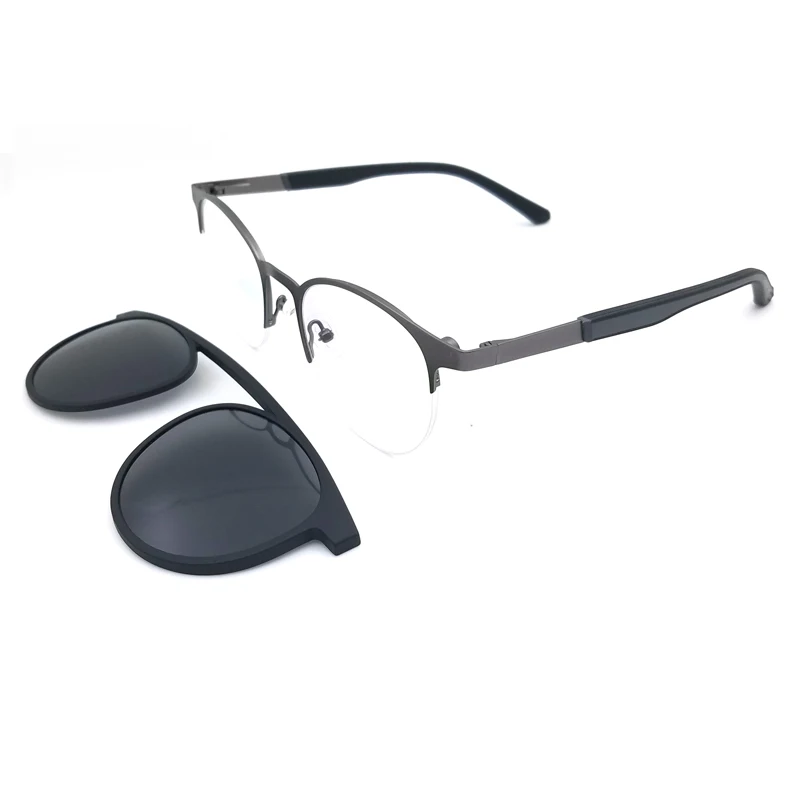 

high quality low MOQ Magnetic Clip on Glasses Frame ready stock