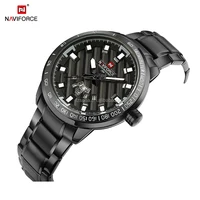 

Hottest Sale Gold Steel Business NAVIFORCE Watch Sport Luxury Men Watches NF9090
